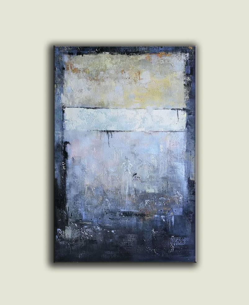 Modern Room Huge Living Abstract Canvas Wall Art 4RW7V wall art